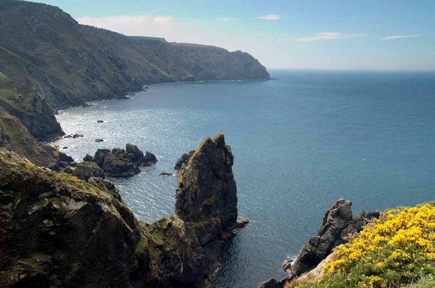 Cantís da Serra da Capelada fronte ao Atlántico