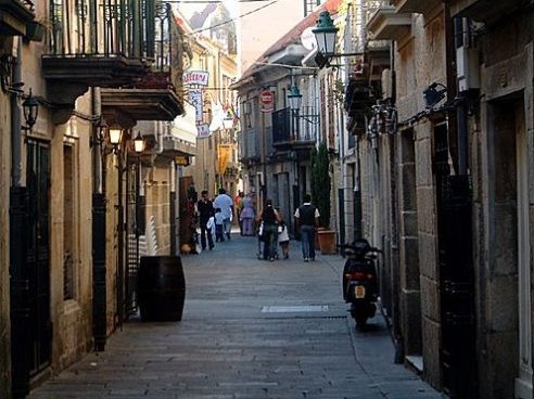 Río Miño visto desde o monte Santa Tegra