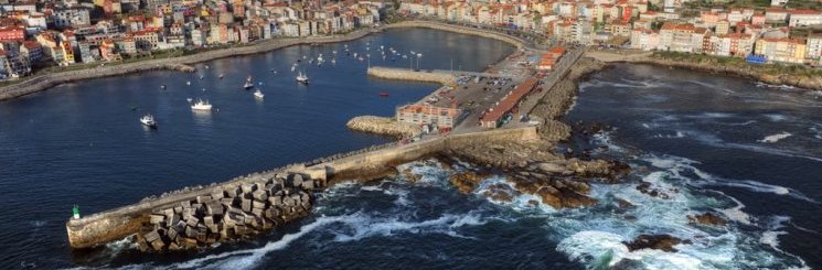 Vista do porto da Guarda