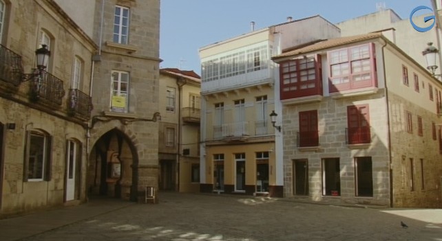 Claustro do convento de San Francisco en Noia