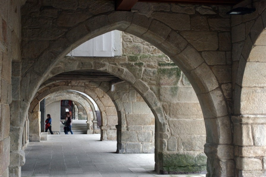 Soportais históricos de Muros