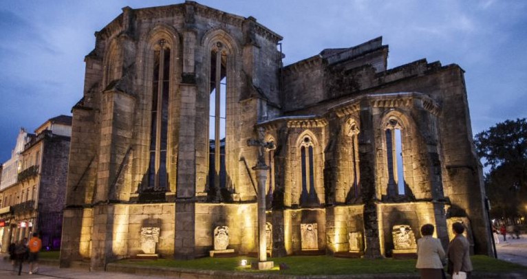 Basílica de Santa María a Maior en Pontevedra