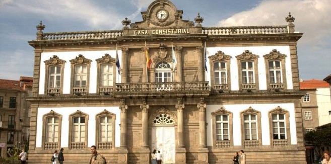 Ruínas de Santo Domingo en Pontevedra